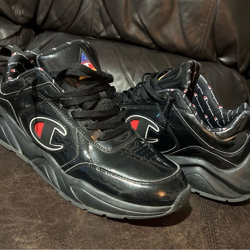 OG Champion USAs (MCMXIX) Vintage OG Black Red Blue Orange Sneakers